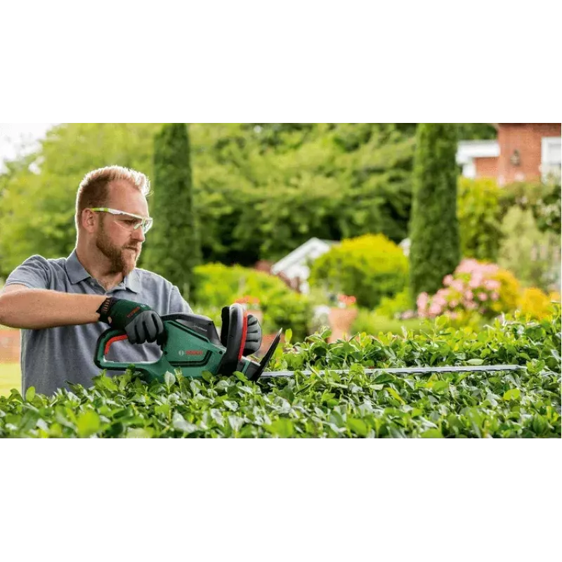 Dzīvžogu šķēres Bosch Universal HedgeCut 60 dubultā asmens 480 W 3.5 kg