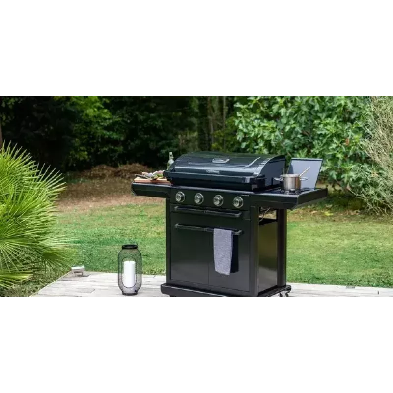 Grila gāzes iekārta Campingaz 4 Series Classic Onyx S 37386, melna, 15.9 kW