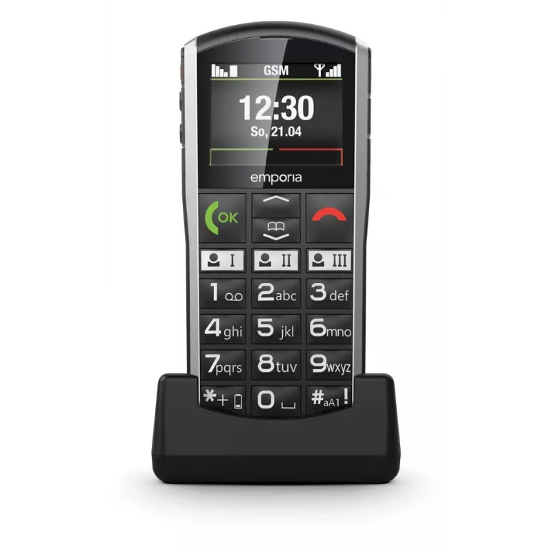 Emporia SIMPLICITY 5.08 cm (2 collas) 94 g Melns, Sudrabs