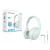 CONCEPTRONIC bērnu vadu austiņas PARRIS04GT — 3,5 mm, apkausa, 20–20000 Hz, 1,6 m vads, gaiši zaļa