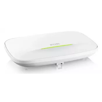 Bezvadu piekļuves punkts Zyxel NWA240BE — trīs joslas 2.4/5/6 GHz, PoE, 1x RJ-45, balts