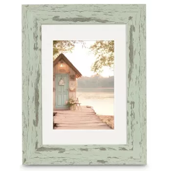 Hama Cottage vienkāršs foto rāmis piparmētru krāsā