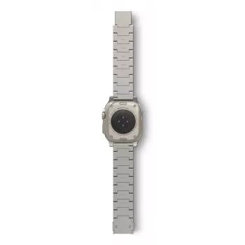 Pulksteņa siksniņa Decoded Traction Band Titanium — saderīgs ar viedpulksteņiem, plaukstas locītava 130–225 mm, 1 gab.