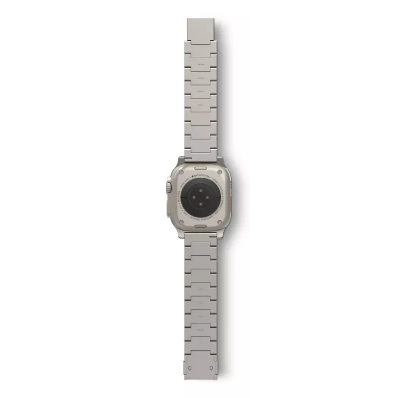 Pulksteņa siksniņa Decoded Traction Band Titanium — saderīgs ar viedpulksteņiem, plaukstas locītava 130–225 mm, 1 gab.