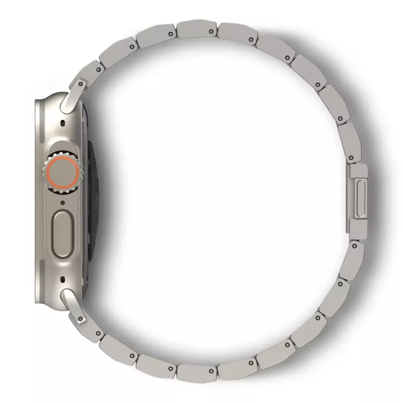 Pulksteņa siksniņa Decoded Traction Band Titanium — saderīgs ar viedpulksteņiem, plaukstas locītava 130–225 mm, 1 gab.