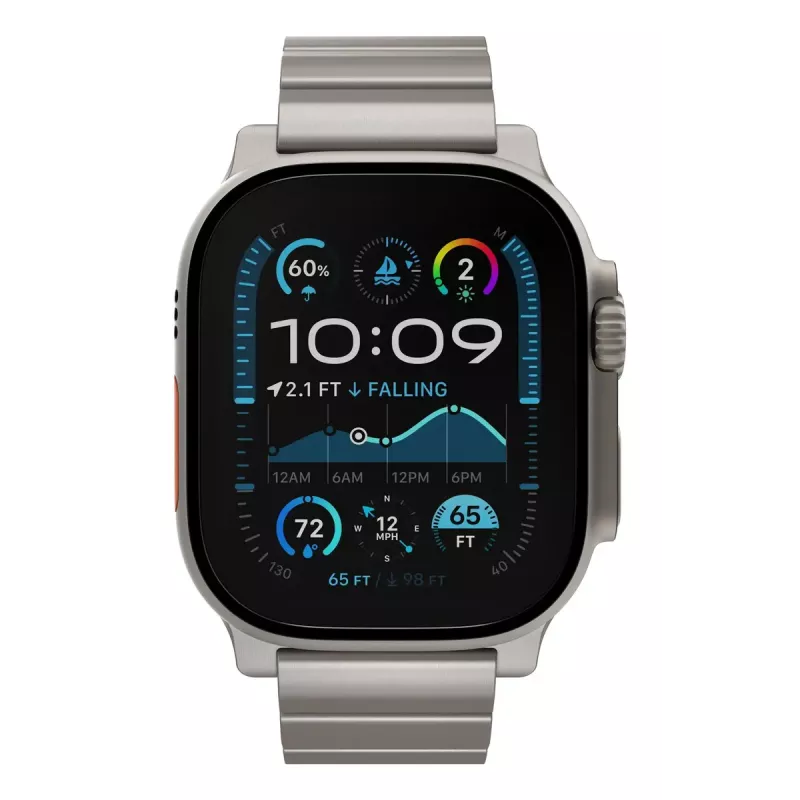 Pulksteņa siksniņa Decoded Traction Band Titanium — saderīgs ar viedpulksteņiem, plaukstas locītava 130–225 mm, 1 gab.