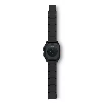 Siksniņa viedpulkstenim Decoded Traction Band Black Titanium — plaukstas locītavai 130–225 mm, 1 gab.