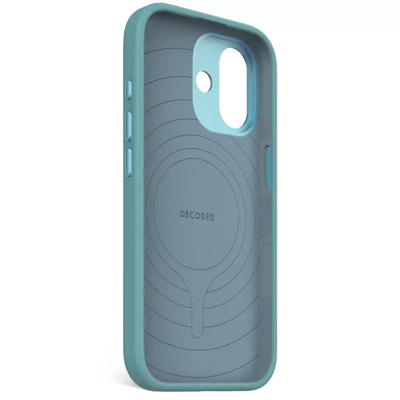 Mobilā telefona maciņš Decoded D25IPO17BCS9RB Apple iPhone 17, zils, mikrofibra/PU, 16 cm (6.3 inch)