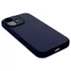 Telefona vāciņš Decoded D25IPO17BCS9TY iPhone 17 — vāciņš, der līdz 16 cm (6,3 collas), tumši zils, mikrošķiedra un PU