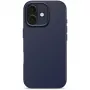 Telefona vāciņš Decoded D25IPO17BCS9TY iPhone 17 — vāciņš, der līdz 16 cm (6,3 collas), tumši zils, mikrošķiedra un PU