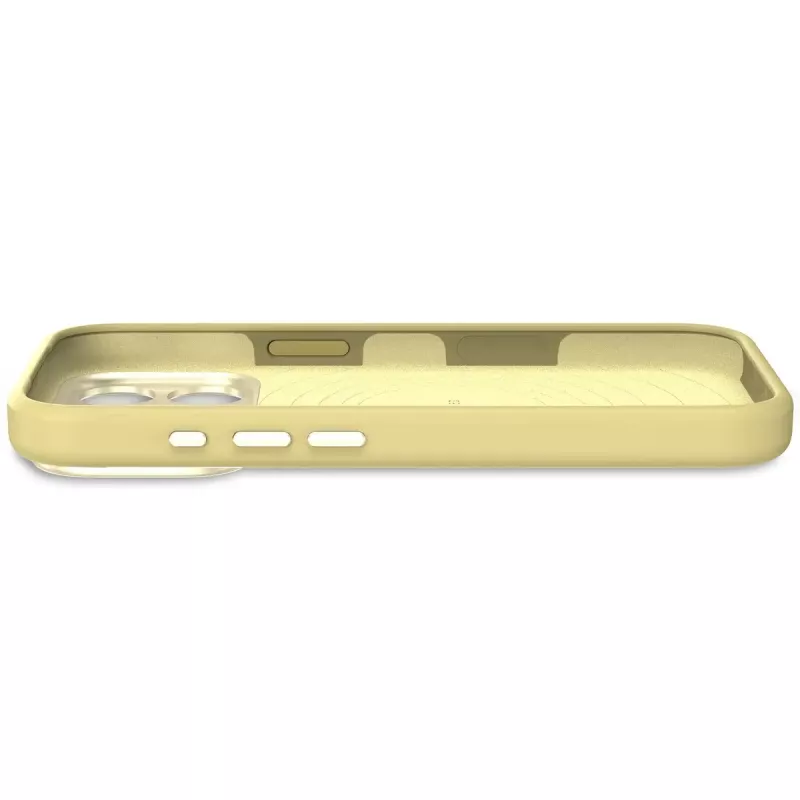 Decoded silikona aizmugurējais vāciņš Apple iPhone 17 Pro Max, saderīgs ar 6.9 collu (17.5 cm) ekrāniem, dzeltens