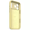 Decoded silikona aizmugurējais vāciņš Apple iPhone 17 Pro Max, saderīgs ar 6.9 collu (17.5 cm) ekrāniem, dzeltens