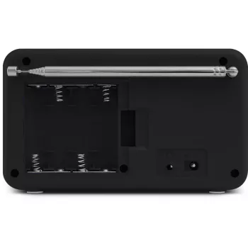 Pārnēsājamais digitālais radio TECHNISAT 0000/3906 — DAB/DAB+/FM, 1 W RMS, LCD, 3,5 mm, Balts/Melns, 0,338 kg