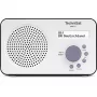 Pārnēsājamais digitālais radio TECHNISAT 0000/3906 — DAB/DAB+/FM, 1 W RMS, LCD, 3,5 mm, Balts/Melns, 0,338 kg