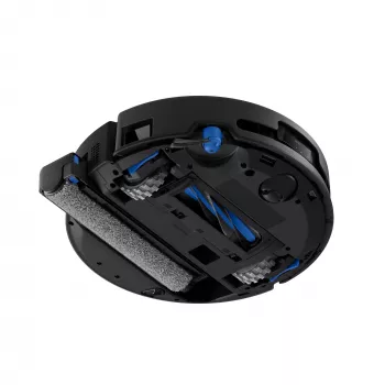 Robotputekļsūcējs Ecovacs DEEBOT T90 PRO OMNI — bezputekļu maisa 2,5 L tvertne, 350 min darbība, Li‑Ion 4000 mAh, melns