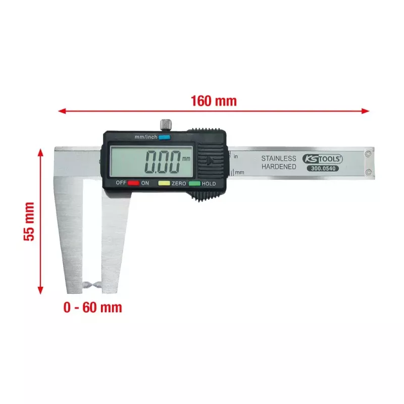 Bīdmērs KS Tools 300.0540, 130 g
