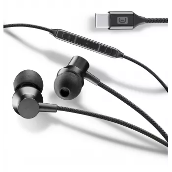 Cellularline SPARROW Stereo austiņas ar mikrofonu un tālvadību
