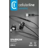 Cellularline SPARROW Stereo austiņas ar mikrofonu un tālvadību