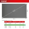 Displex PRIVACY SAFE noņemams 2-virzienu privātuma filtrs 24 inch (16:9) monitoram