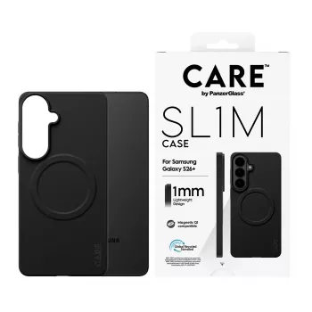 Aizsargmaciņš PanzerGlass CARE SL1M Samsung Galaxy S26+ melns (CR06231)