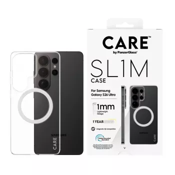 PanzerGlass CARE™ SL1M caurspīdīgs vāciņš ar Qi Samsung Galaxy S26 Ultra (6.9 collas)