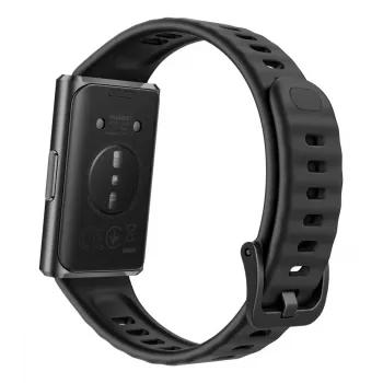 Aktivitātes aproce HUAWEI Band 11 Pro, 1,62 collu AMOLED displejs, optiskais sirdsdarbības sensors, 14 dienu akumulators, Melna