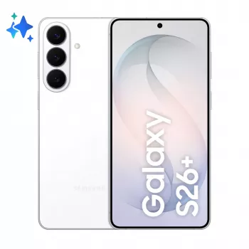Samsung Galaxy S26+ 17 cm (6.7 collu) Dual SIM Android 16.0 5G USB Type-C 12 GB 256 GB 4900 mAh Balts