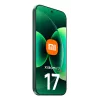 Viedtālrunis Xiaomi 17 — 6,3 collu (16 cm) ekrāns, Snapdragon 8 Elite Gen 5, 12 GB RAM, 512 GB krātuve, 6330 mAh, Zaļš