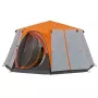Coleman telts Cortes Octagon 8 — 8 personām, cietais rāmis, 15,7 m², pelēka/oranža