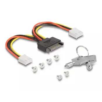 M.2 SSD būris DeLOCK 47070 metāla 100mm plats 3.5 inch slotam