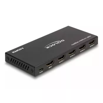 DeLOCK HDMI Sadalītājs 1 x HDMI ieeja uz 4 x HDMI izeja 4K 60 Hz