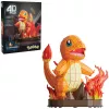 4D Build Pokémon Charmander 3D modeļa komplekts, Kanto pirmo partneru kolekcija, 241 gab., galda dekors, 12+