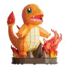 4D Build Pokémon Charmander 3D modeļa komplekts, Kanto pirmo partneru kolekcija, 241 gab., galda dekors, 12+