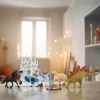Schleich Norvēģu fjordas zirgs ķēve 13980 Brūna Balta Dzeltena