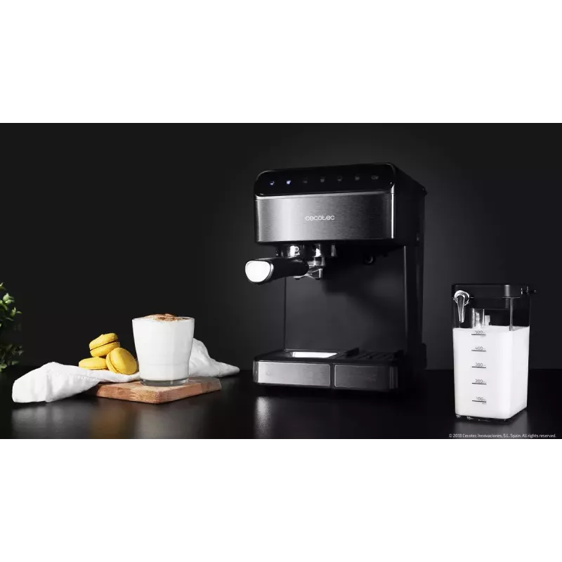 CECOTEC Power Instant-ccino 20 Touch pilnībā automātiska espresso automāts, 1.4 L, 2 krūzītes, 1350 W