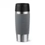 EMSA Travel Mug Classic 360 ml pelēks nerūsējošā tērauda ceļojumu krūze