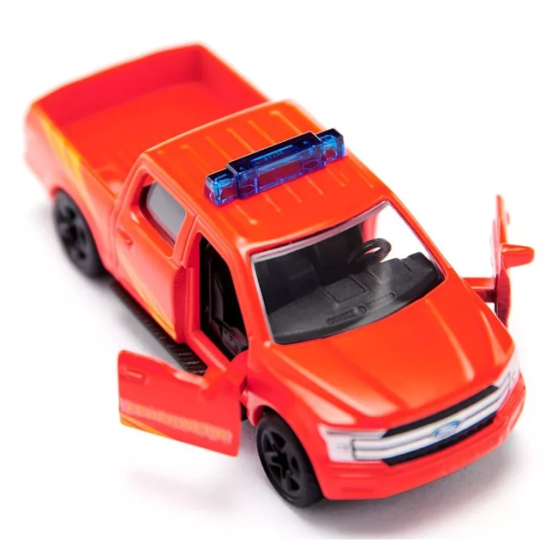 Siku Ugunsdzēsēju darba laiva ar Ford F150 modelis 1:50