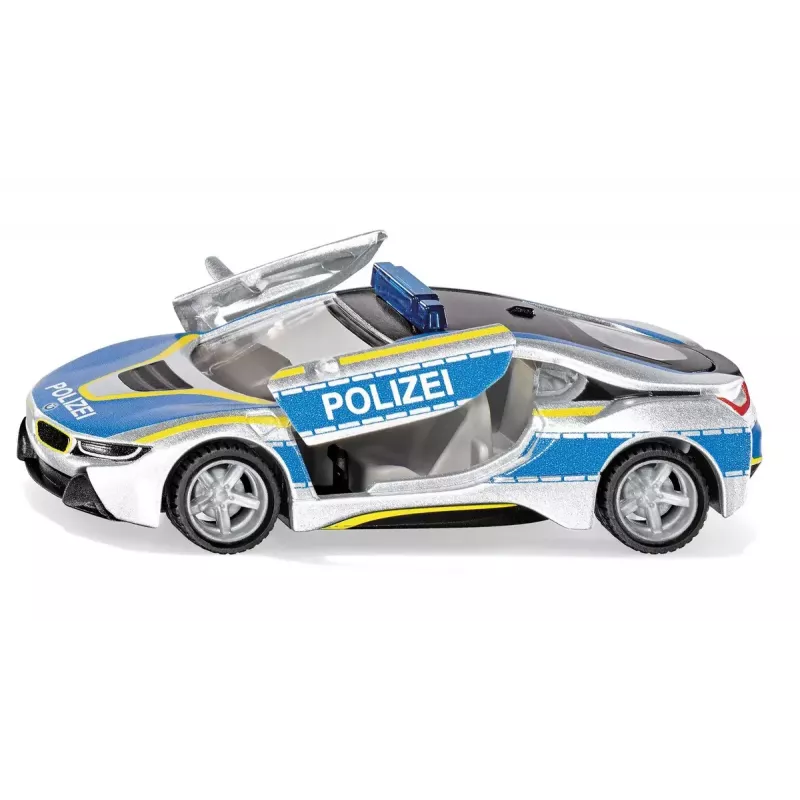 Siku BMW i8 Policijas auto modelis 1:50 salikts