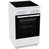 Gorenje GEC5A21WG Brīvi stāvoša plīts Elektriskā Keramikas plīts virsma Balta