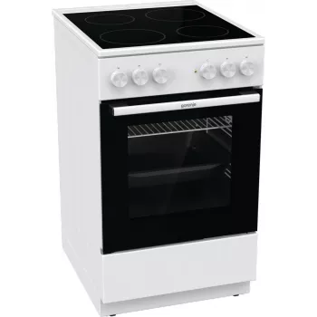 Gorenje GEC5A21WG Brīvi stāvoša plīts Elektriskā Keramikas plīts virsma Balta
