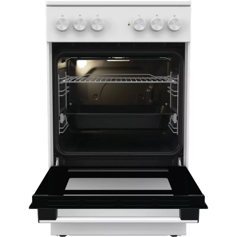 Gorenje GEC5A21WG Brīvi stāvoša plīts Elektriskā Keramikas plīts virsma Balta