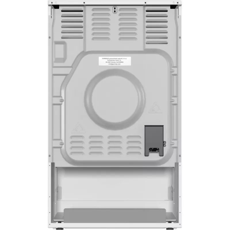 Gorenje GEC5A21WG Brīvi stāvoša plīts Elektriskā Keramikas plīts virsma Balta