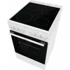 Gorenje GEC5A21WG Brīvi stāvoša plīts Elektriskā Keramikas plīts virsma Balta