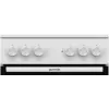 Gorenje GEC5A21WG Brīvi stāvoša plīts Elektriskā Keramikas plīts virsma Balta