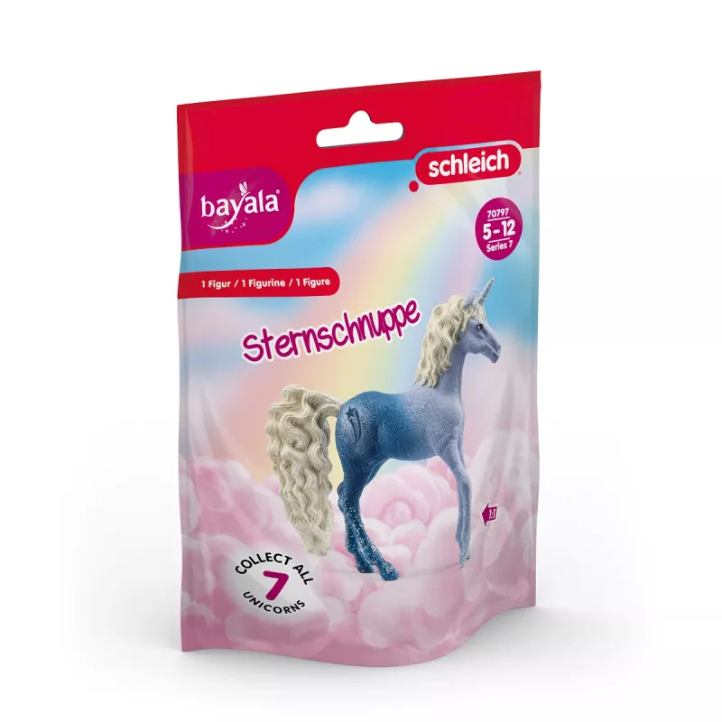 Schleich vienradža figūriņa Shooting Star, plastmasa, zila, no 5 gadiem