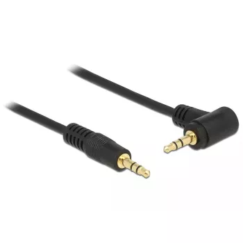 Audio kabelis 3,5 mm vīriešu/vīriešu DeLOCK 83760 5m Melns