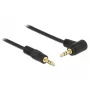 Audio kabelis 3,5 mm vīriešu/vīriešu DeLOCK 83760 5m Melns