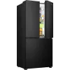 Hisense RQ5P470SAFD Brīvstāvošs Ledusskapis 483 L Melns, Nerūsējošs tērauds
