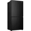 Hisense RQ5P470SAFD Brīvstāvošs Ledusskapis 483 L Melns, Nerūsējošs tērauds