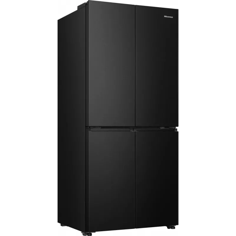 Hisense RQ5P470SAFD Brīvstāvošs Ledusskapis 483 L Melns, Nerūsējošs tērauds